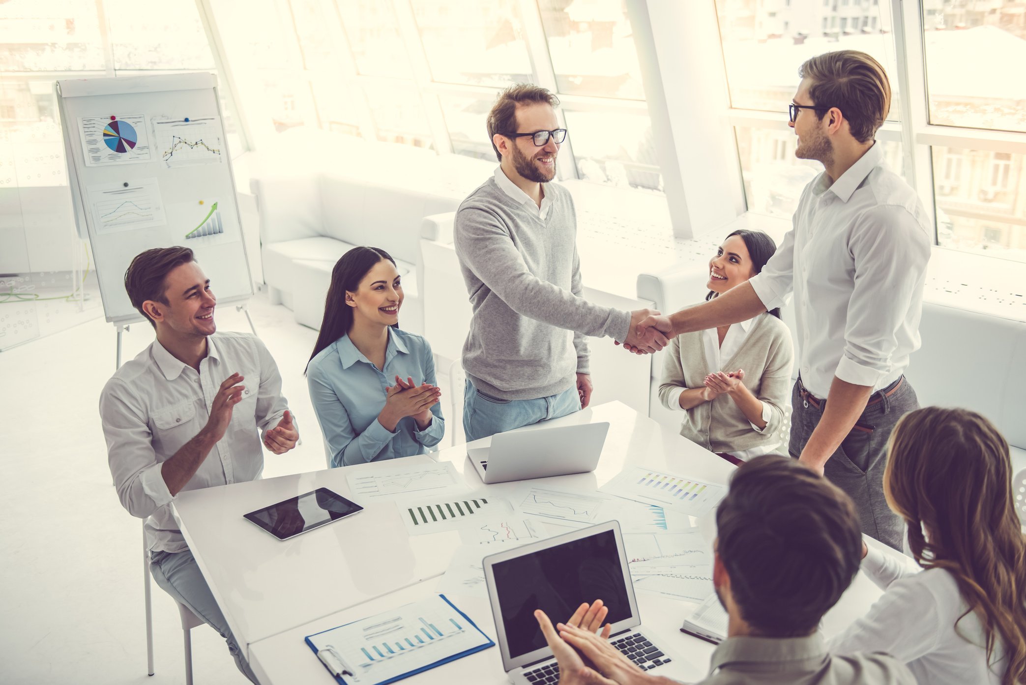 Business people working